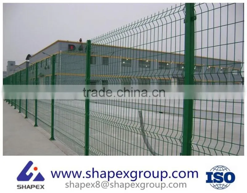 CE Certifcated High Quality European style Double Wire Fence 20 years factory