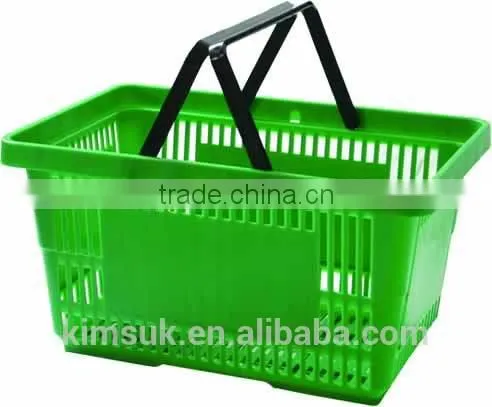 Supermarket Plastic shopping basket