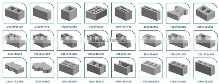 Lowest price QTJ5-20 automatic hollow block making machine price