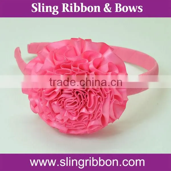 China Factory Handmade Ribbon Bows Headband