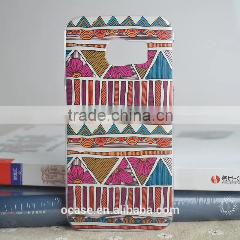 Printing Service PC Case Design Mobile Phone Back Cover For Samsung S6.