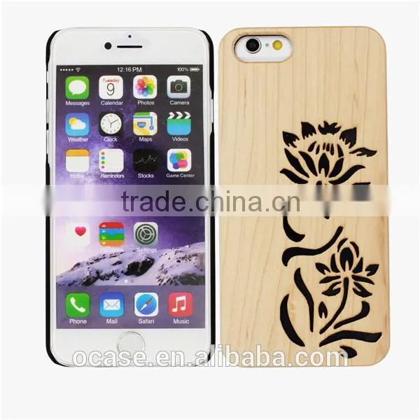 Best Christmas gift cheap real wood phone case for iphone 5 back cover.