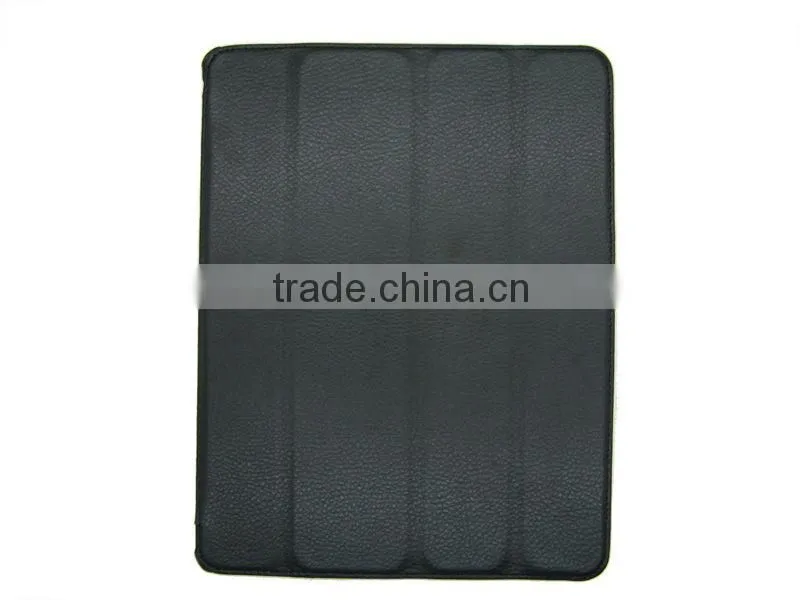 For ipad case smart,companion smart cover crystal Black pc hard case