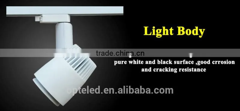 45W Dimmable LED COB Track Light White
