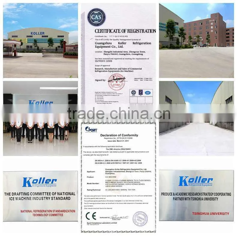 Koller 40HQ Containerized Ice Block Machine equiped with cold room JMB50