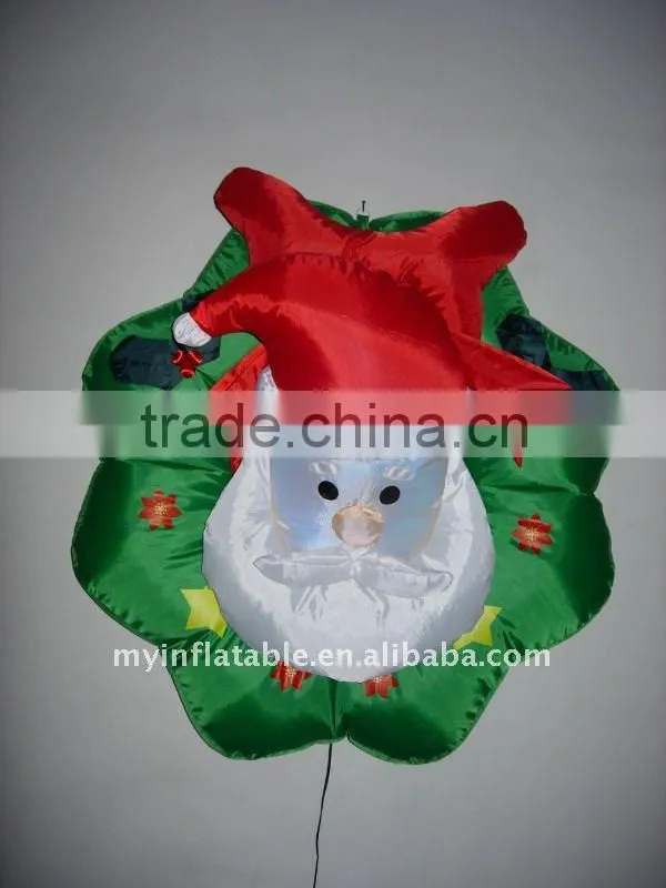 inflatable Christmas tree with snowman christmas decorations