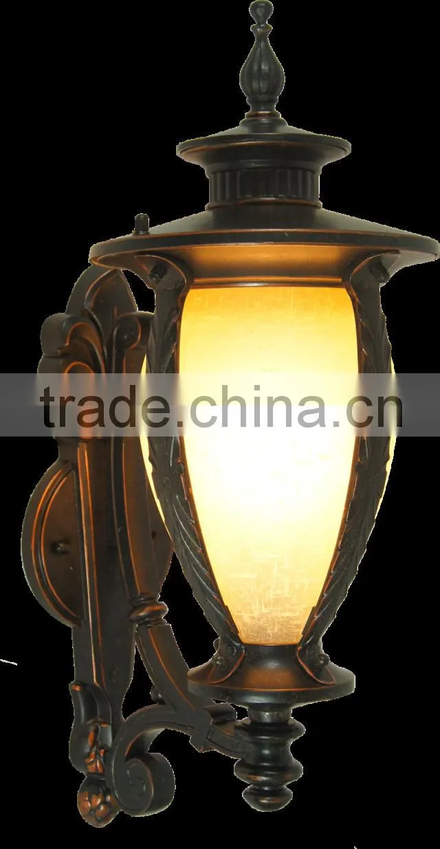 Gothic parthenon outdoor garden led lighting