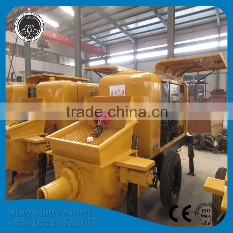 Henan Better concrete pump hand operate cement grouting pump with low price