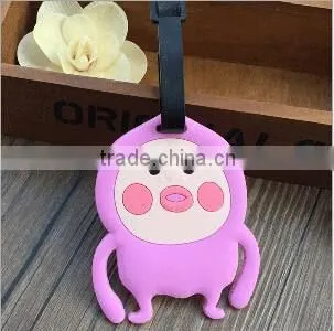 Hot export high quality PVC card luggage tag