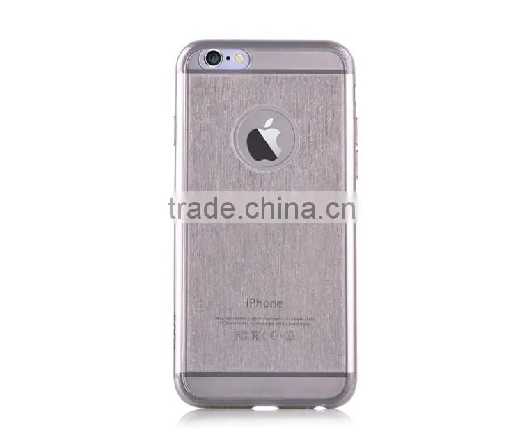 Super Slim 1.0mm Crystal Soft TPU Protecive Case Shinning Back Cover Shellfor iPhone 6/6s Plus
