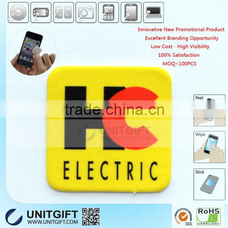 China Unitgift soft rubber mobile phone screen cleaner