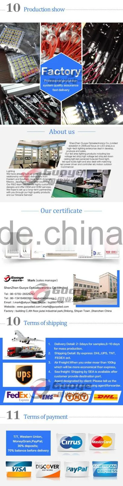 Professional jewelry showcases led lights LED Showcase Lighting with 3 year warranty for Exihibition counter lighting