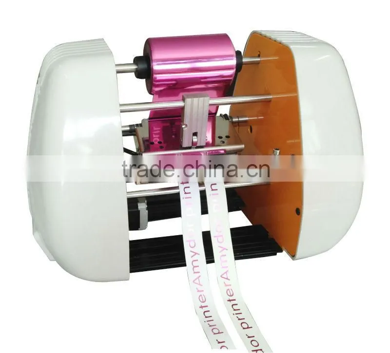 Automatic heat press machine for flower ribbon