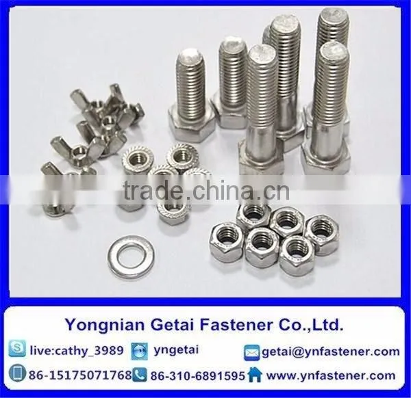 Bolts and Nuts Galvanized ZP HDG