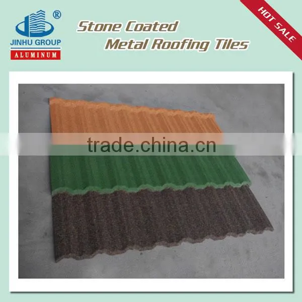 Beatiful roof tiles/Waterproof Roof Tile/ Stone Coated Metal Roof Tile