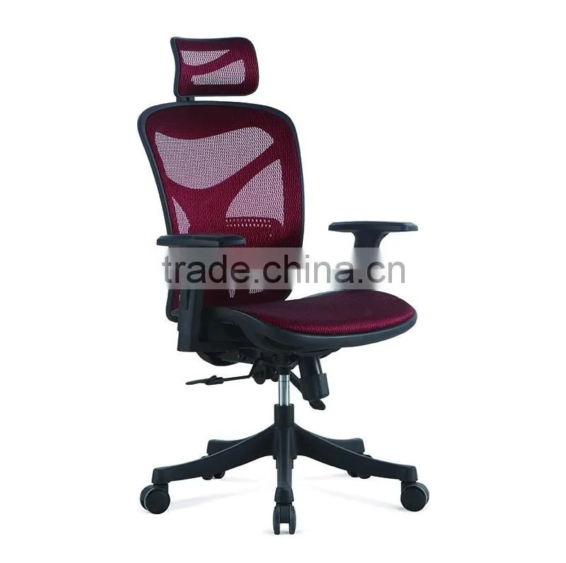 BIFMA, SGS certificate fabric chair,comfortable appearance office chair with aluminum alloy