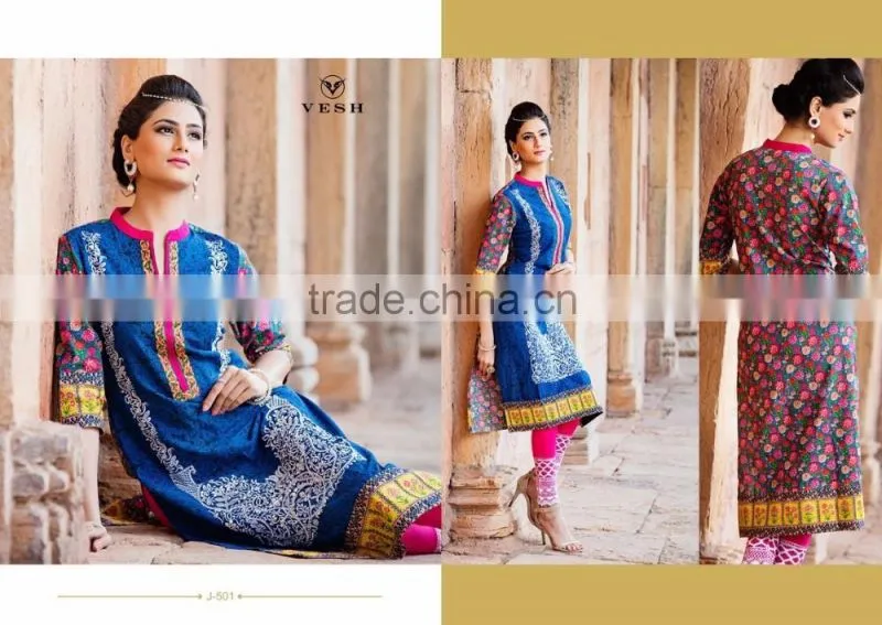 Indian Stylish Long Sleeve Kurtis