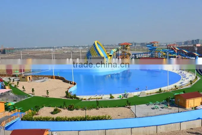 Wave machine swim surf pool , wave pool design
