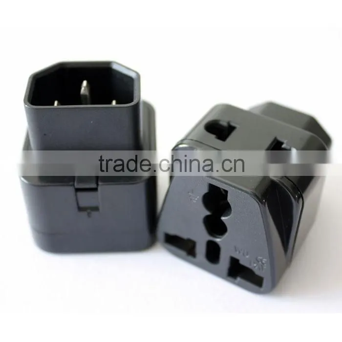 Power converter adapter Universal to IEC C14 male plug adapter converter charger, computer adapter CE WDI-320