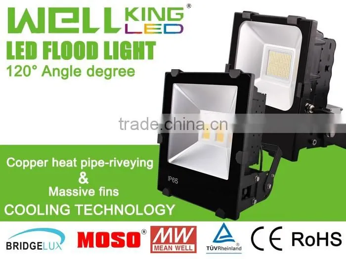 3000-6000K Color Temperature(CCT) powerful outdoor led flood lights 200w