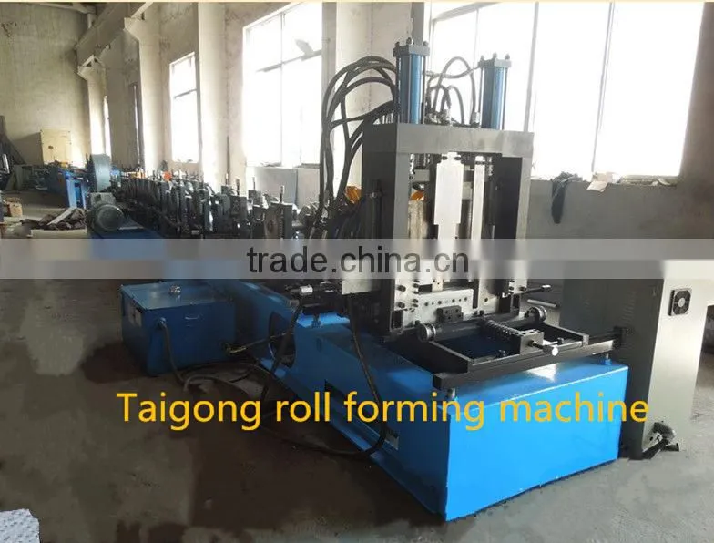 hot sale ! High Speed Automatic C-Z Purlin Interchangeable Roll Forming Machine