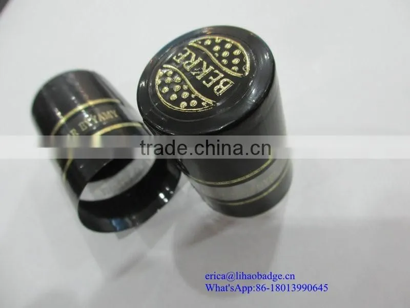 New style Crazy Selling pvc shrink wrap labels bottle caps