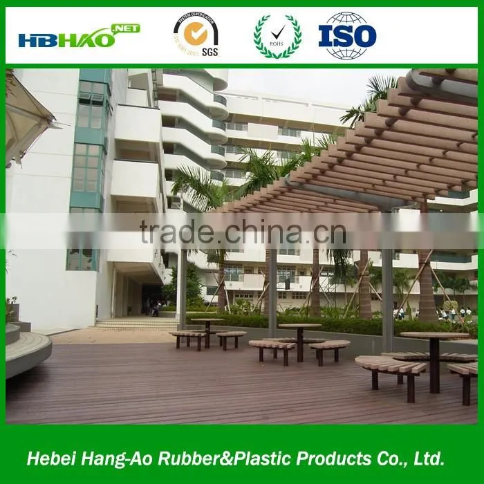 Solid Waterproof WPC Decking, Wooden harding laminate flooring wood flooring