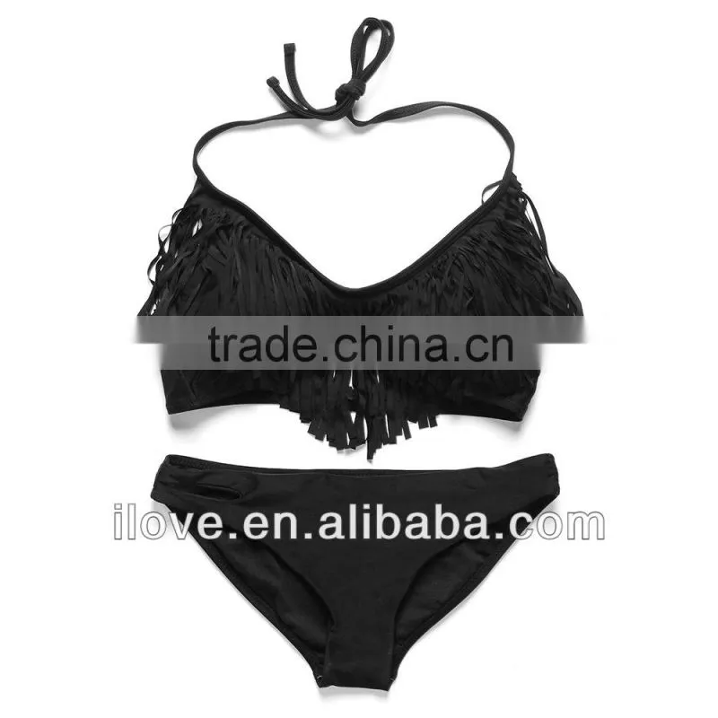 2014 Newest Fashion V -neck Hot Girl Sexy Super Beautiful Bikini