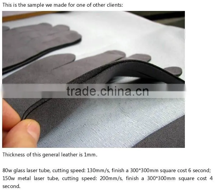 Co2 130w 80w double head laser leather cutting machine price