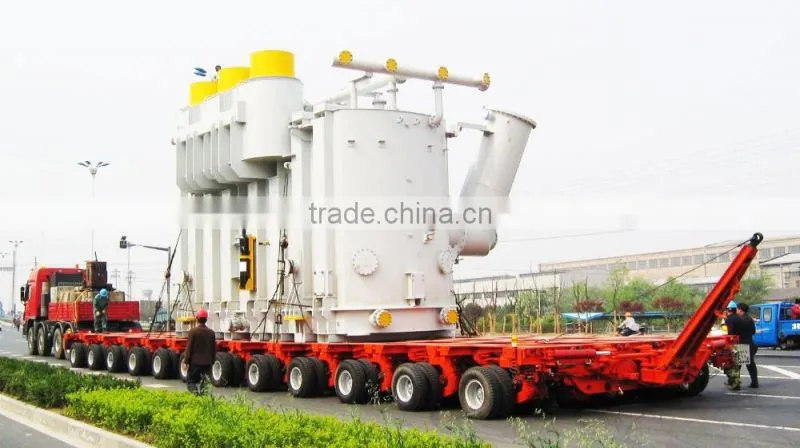 Multi axle lines hydraulic Self-propelled Modular Transporter
