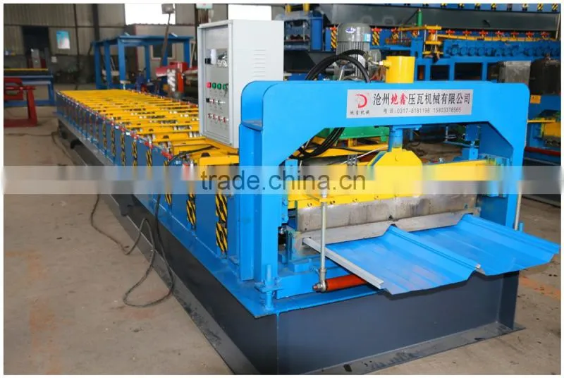 roof panel standing seam machine