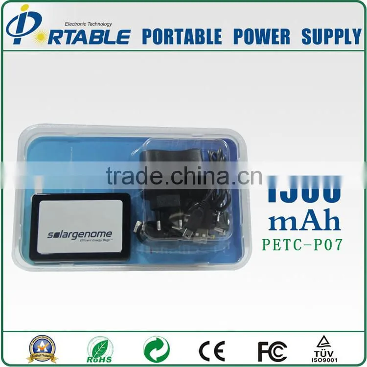 Wholesale high quality li-polymer power bank with replaceable battery, 2000mah Stylish Power Bank