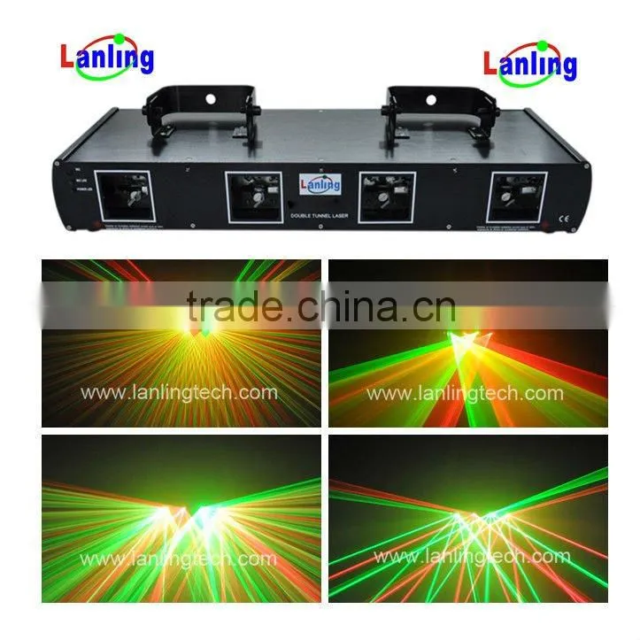 Four Head Laser Show Night Club Lighting