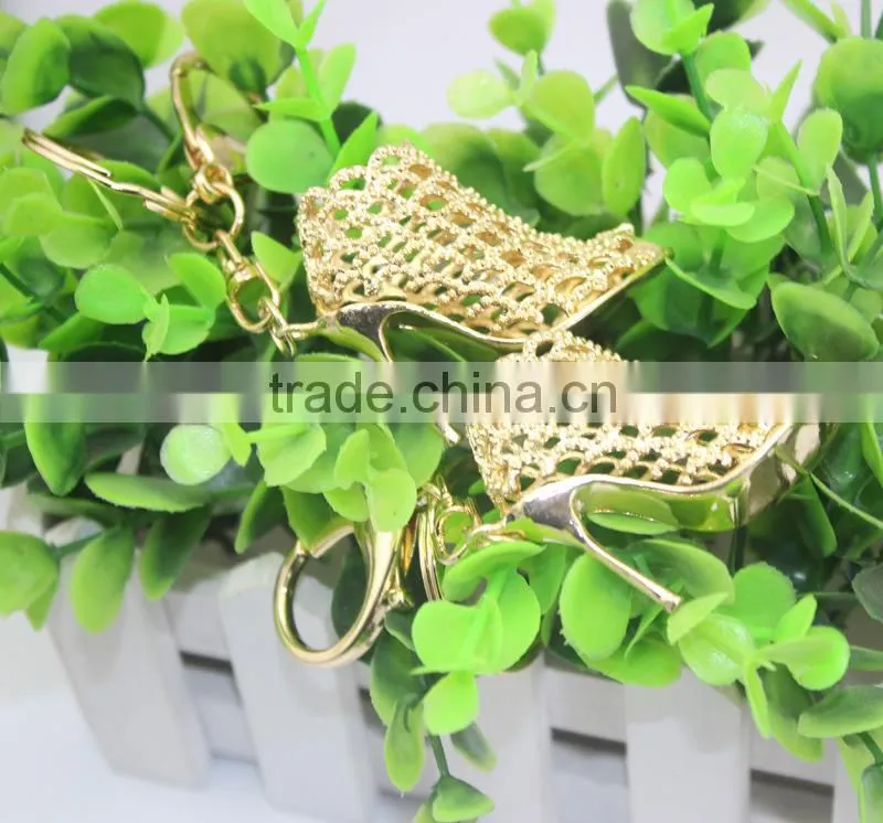 New crystal keychain rhinestone high heel shoes keychain crystal keychain
