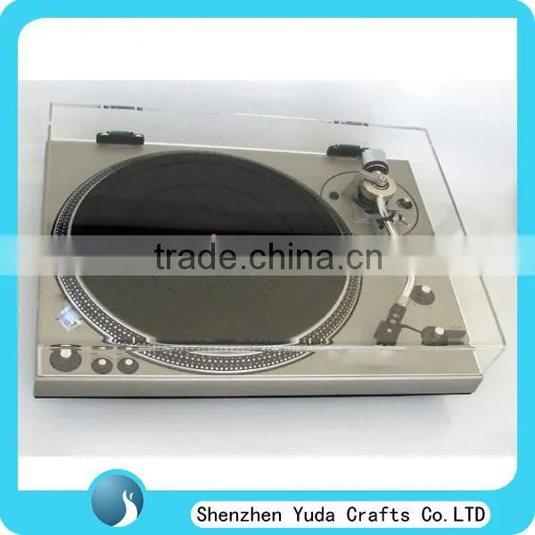 Turntable Acrylic Dust cover handmade acrylic covers for the machine