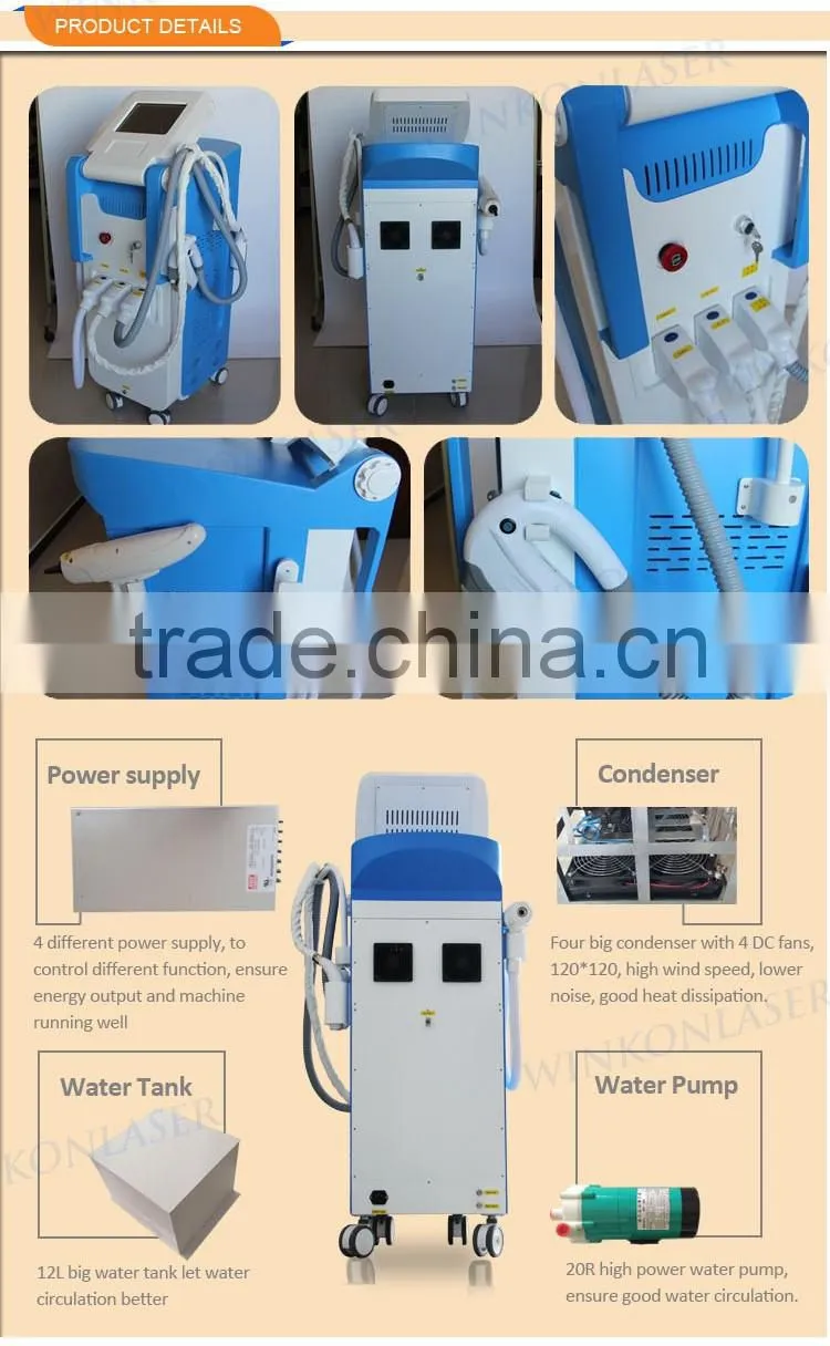 2017 Newest invention OEM ODM approved laser hair removal varicose veins laser treatment machine