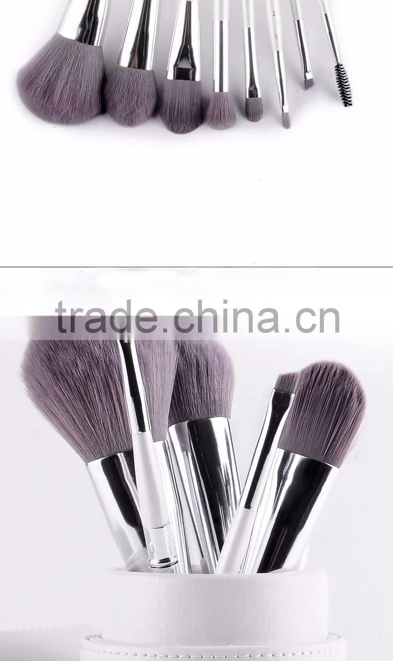 Shenzhen Factory New Design Low Price 8Pcs Makeup Brushes