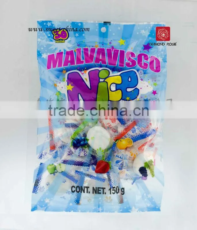 Marshmallows with different fruit flavour