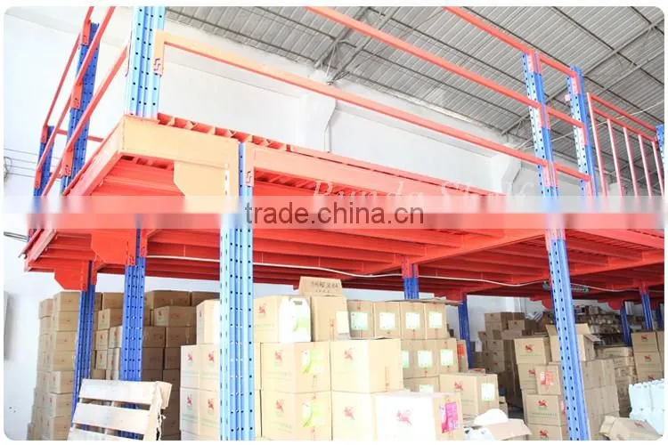 warehouse multi tier mezzanine rack