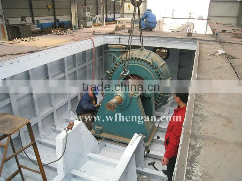 excavating gold dredger