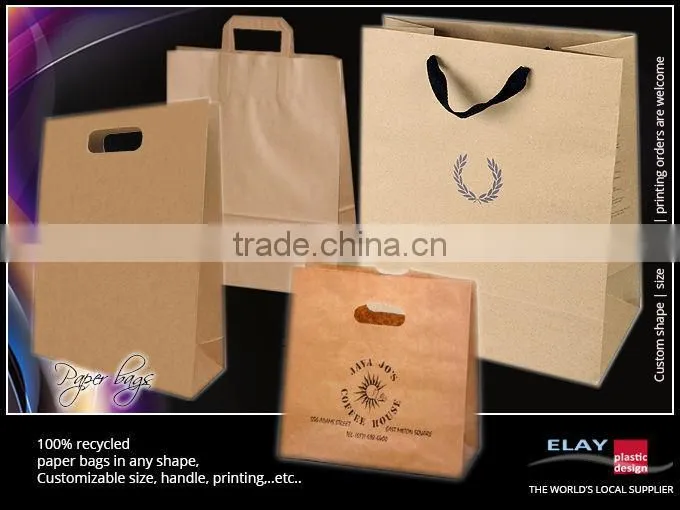 Paper shopping bags