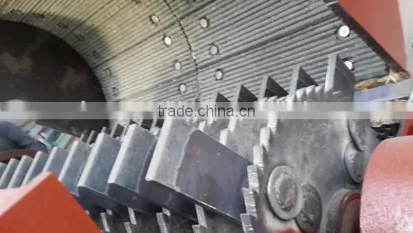 Newly developed industrial wood shredder