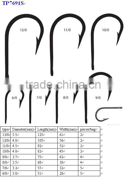 Chinese fishing tackle,fishing hook,sea fishing hooks