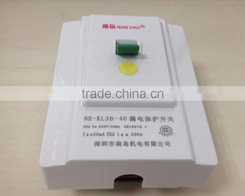 GFCI/PRCD/ALCI Switch Air Condition Leakage Protect Switch