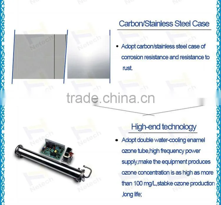 High quality commercial water treatment ozone machines for sale