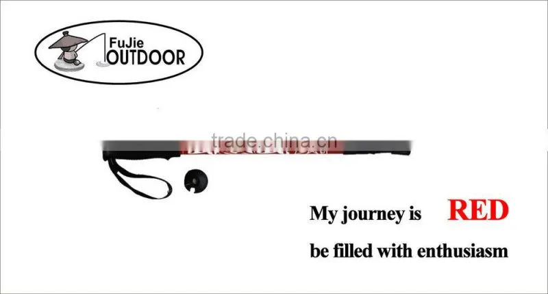 2015 Cheap High Quality Carbon Fiber Walking Stick With Quick Lock For Climbing