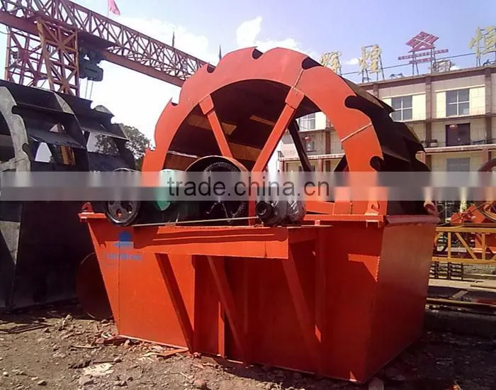 Vibrating Screen with Double or Single Screw Sand Washing Machine in Sand Washing Plant