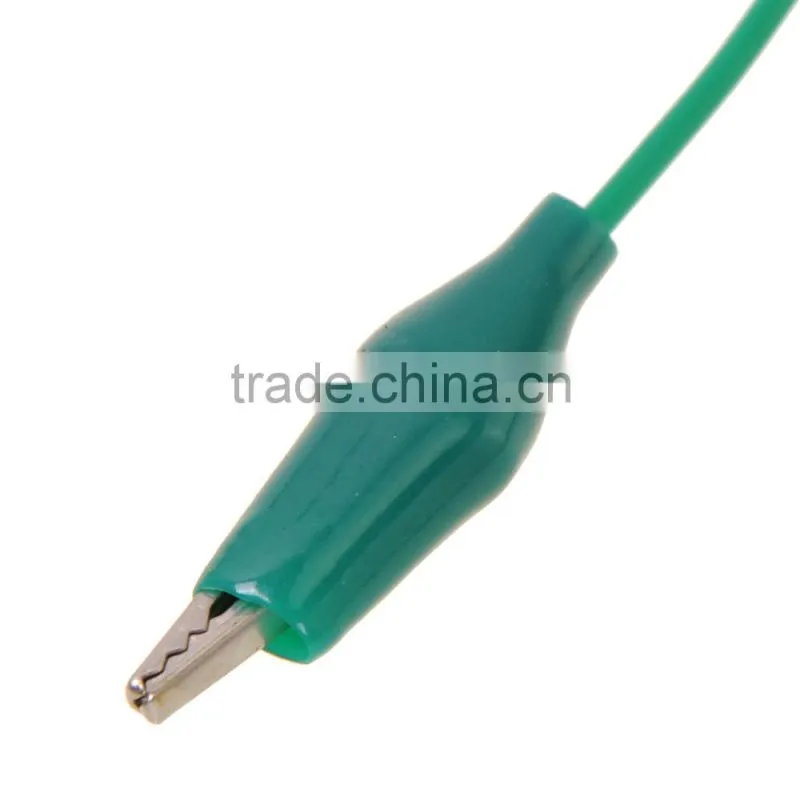 5 Color 10pcs Double-ended Test Leads Alligator Crocodile Roach Clip Jumper Wire