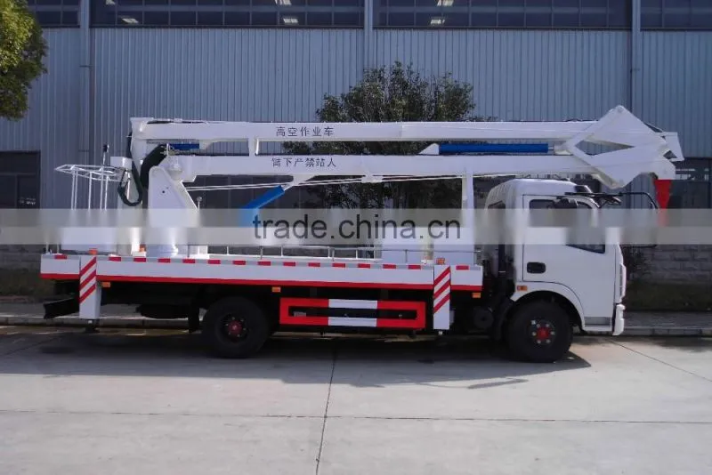 hot selling Dongfeng 16~18m hydraulic aerial work platform from hubei factory