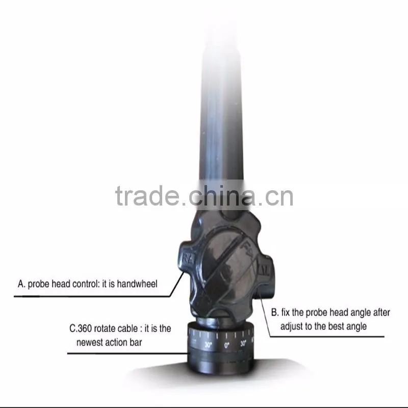 4mm 2ways articulation high resolution borescope camera usb endoscope inspection snake camera